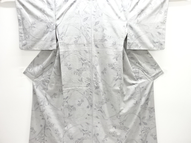 Japanese Kimono / Tsumugi Omeshi Silk